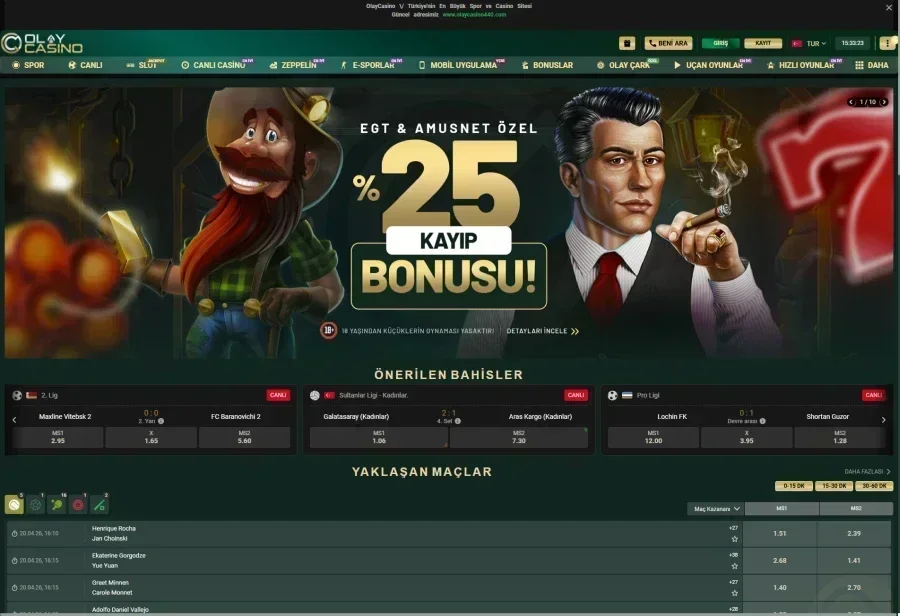 OlayCasino ekran görüntüsü